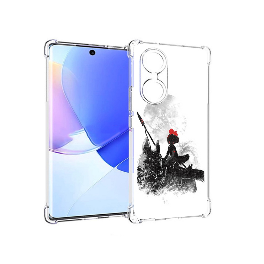 

Чехол MyPads Tocco для Honor 60 мононоке, Прозрачный, Tocco