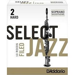 

Трости для саксофона сопрано Rico RSF10SSX2H Select Jazz, RSF10SSX2H Select Jazz