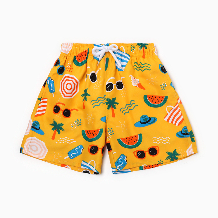 

Плавки детские MINAKU пляж, желтый, 122, пляж