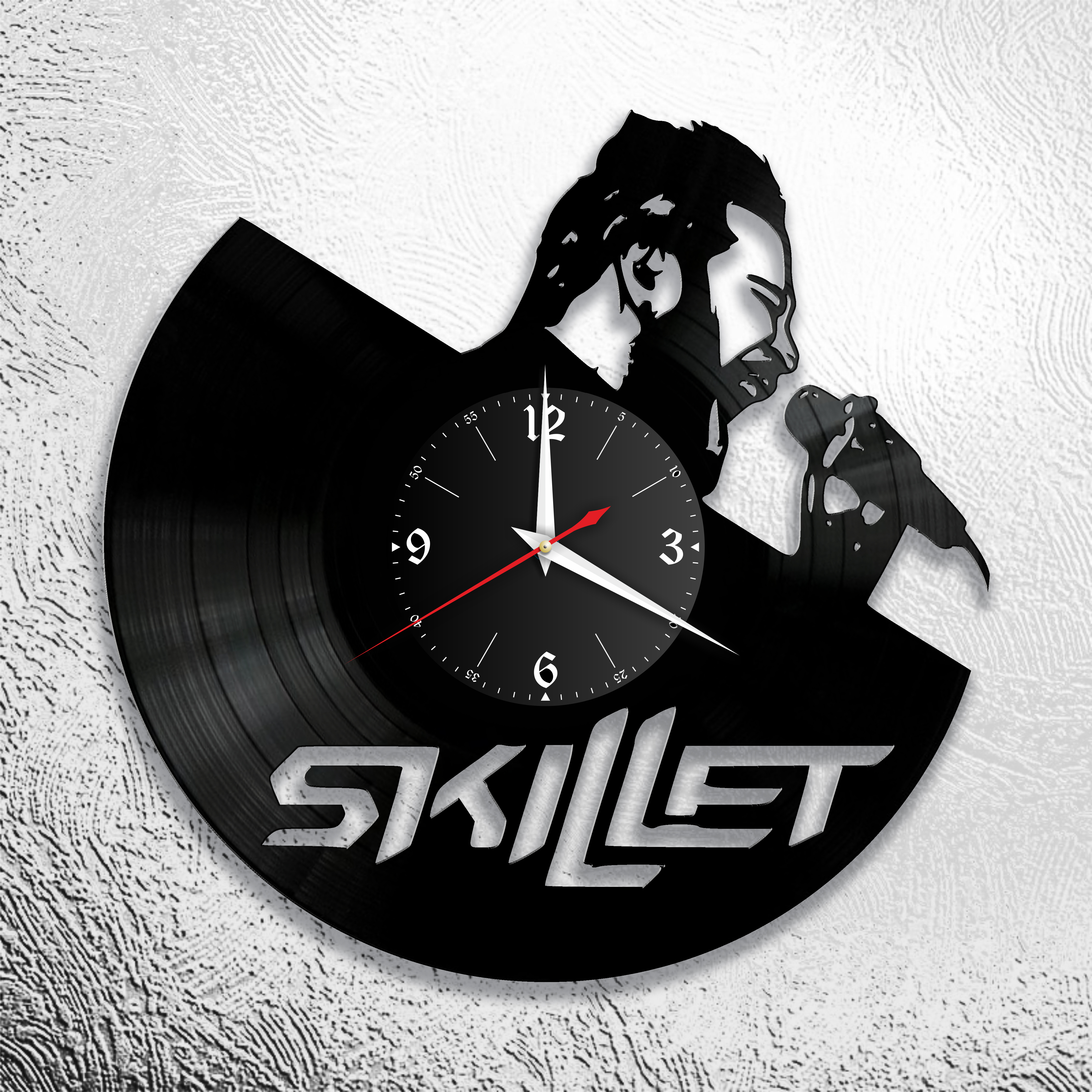 

Настенные часы из виниловой пластинки Skillet, Skillet