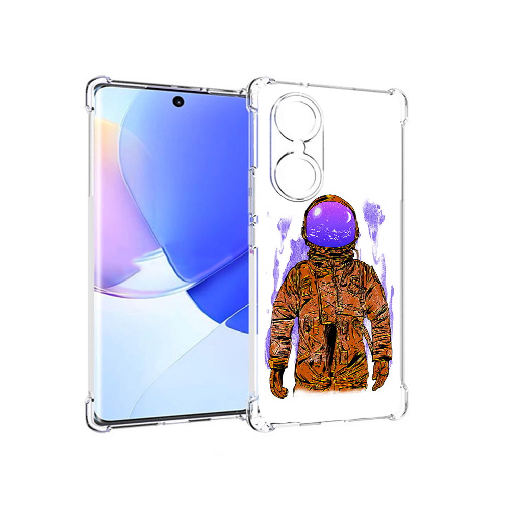 

Чехол MyPads Tocco для Honor 60 нарисованный мужчина в скафандре, Прозрачный, Tocco