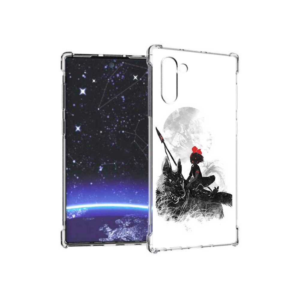

Чехол MyPads Tocco для Samsung Galaxy Note 10 мононоке (PT135782.511.481), Прозрачный, Tocco