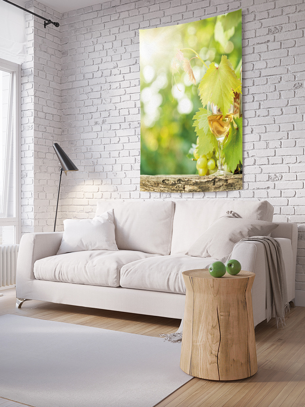 

Вертикальное фотопанно на стену JoyArty Виноградный рай 150x200 см, Виноградный рай