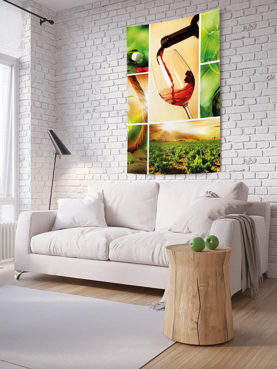 

Вертикальное фотопанно на стену JoyArty Процесс виноделия 150x200 см, Процесс виноделия