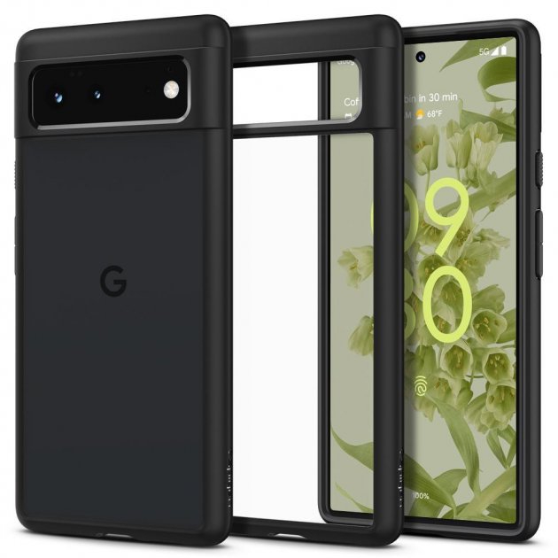 

Чехол Spigen Ultra Hybrid (ACS03439) для Google Pixel 6 (Black)