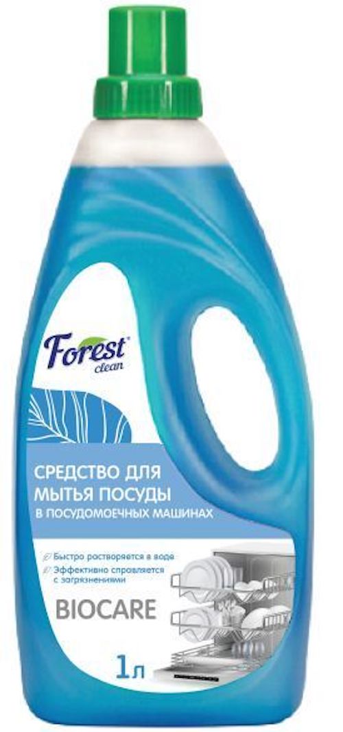 

Средство для мытья посуды в посудомоечных машинах FOREST CLEAN 1 л