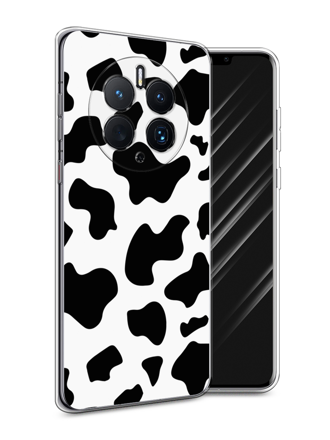 

Чехол Awog для Huawei Mate 50 Pro "Пятна коровы", Белый;черный, 6109950-1