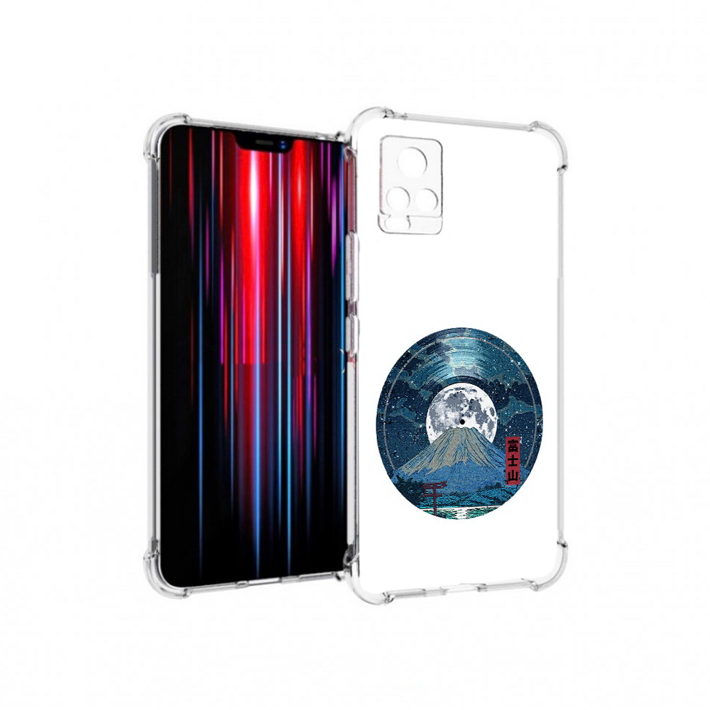 

Чехол MyPads Tocco для Vivo V20 PRO нарисованная виниловая гора с луной (PT226964.386.497), Прозрачный, Tocco