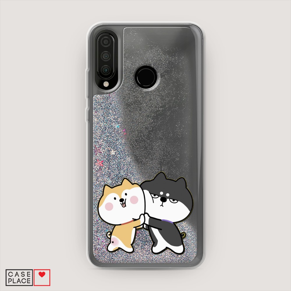 Чехол Awog  на  Honor 20S Обнимашки акита