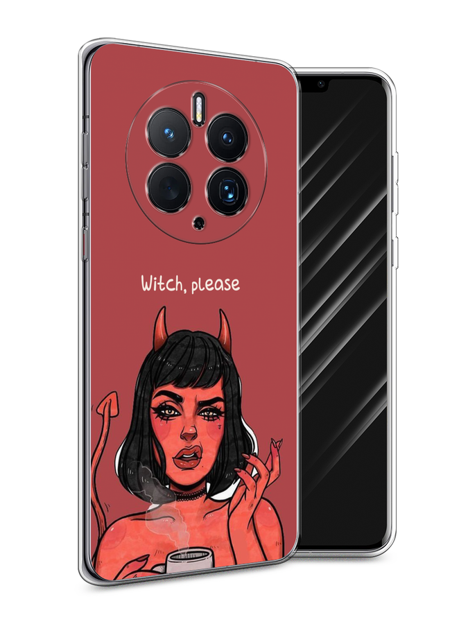 

Чехол Awog для Huawei Mate 50 Pro "Evil Girl", Красный;черный, 6109950-6