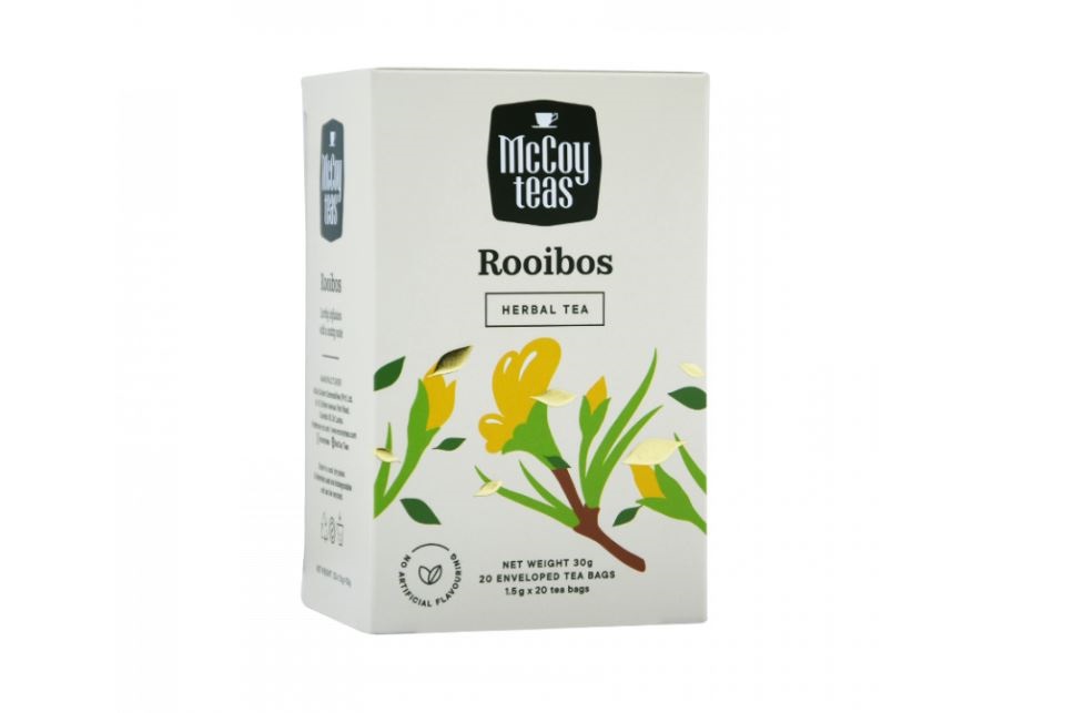 Из Шри-Ланки Чай травяной McCoy Teas Rooibos 20 пакетиков 230₽