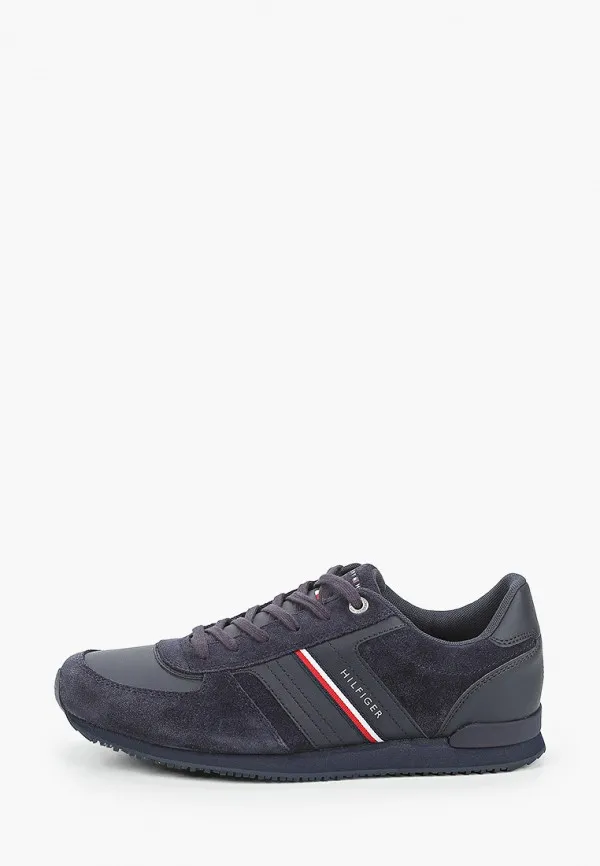 

Кроссовки мужские Tommy Hilfiger FM0FM03001 синие 42 EU, Синий, FM0FM03001