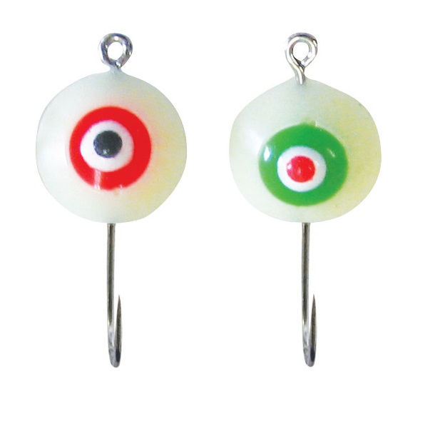 

Мормышка ECOPRO фосфор. № 3 "Глаз 2Ф" (100шт), EMGFS3100