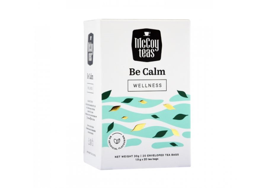 Из Шри-Ланки Чай зелёный McCoy Teas Be Calm 20 пакетиков 250₽