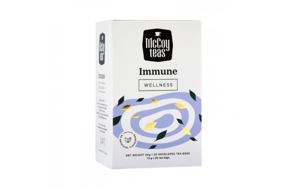 Из Шри-Ланки Травяной чай McCoy Teas Immune 20 пакетиков 278₽