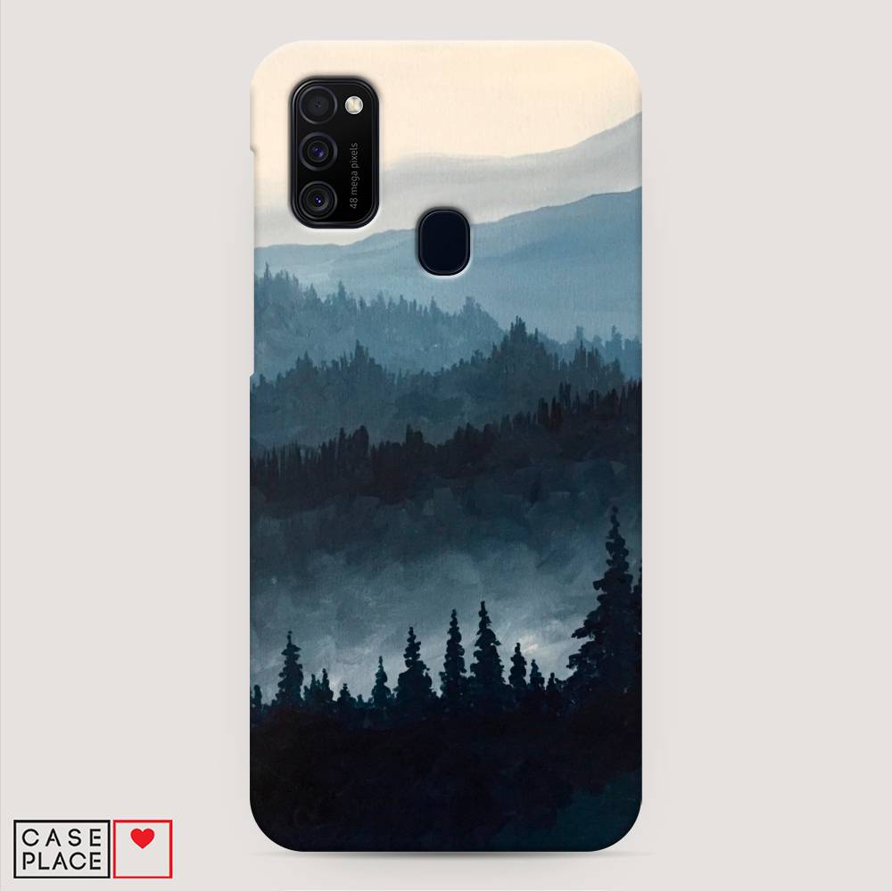 

Пластиковый чехол "Туманные горы" на Samsung Galaxy M21, 29720-3