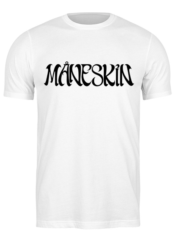 

Футболка мужская Printio Maneskin белая XL, Белый, Maneskin