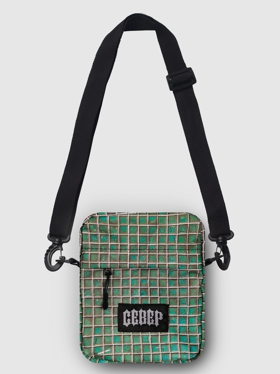 

Сумка унисекс Severclothing B-Tiles, зеленый, B-Tiles