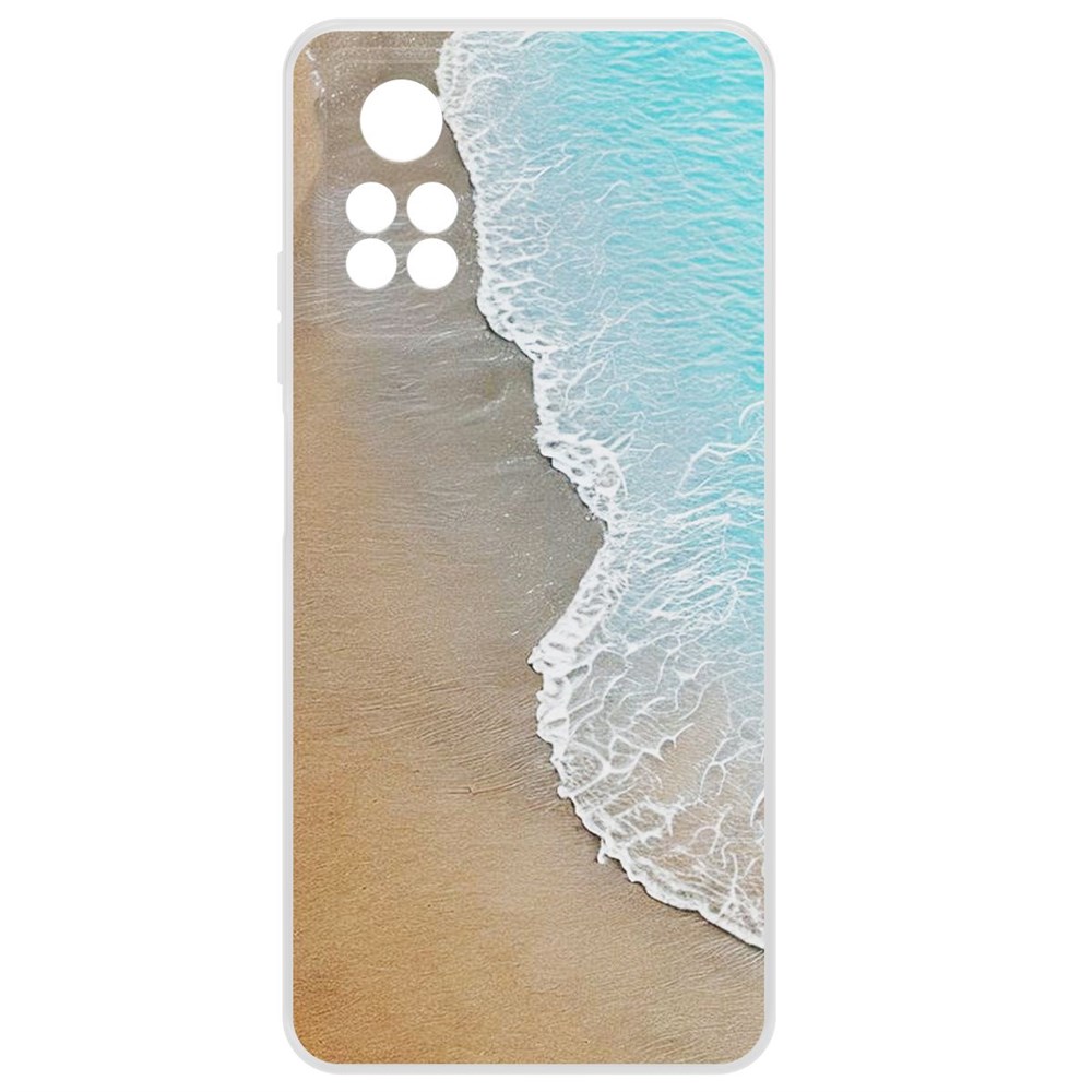 

Чехол-накладка Case Прибой для Xiaomi Redmi Note 12 Pro 4G, Прозрачный