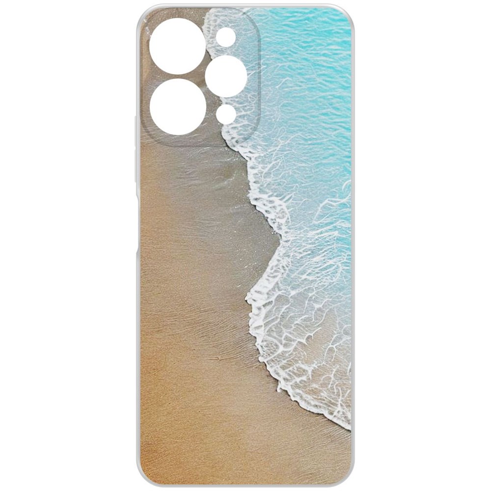 

Чехол-накладка Case Прибой для Xiaomi Redmi 12, Прозрачный