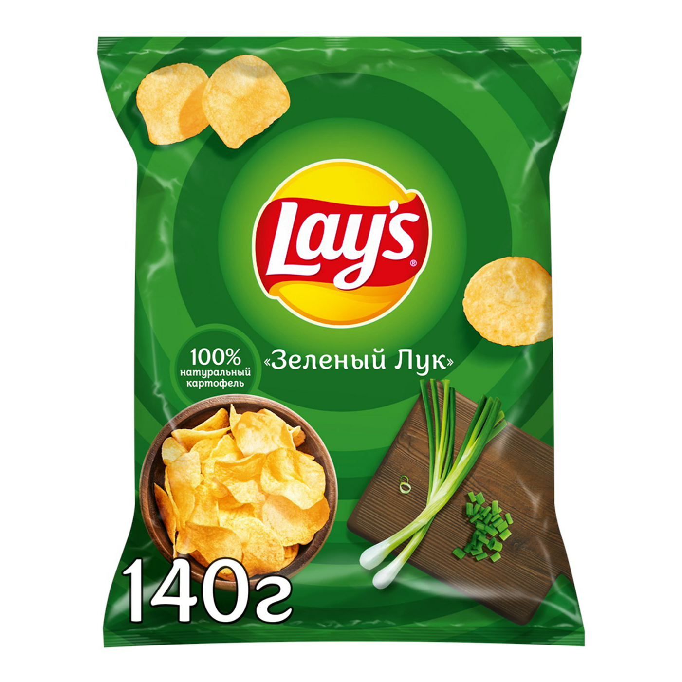 

Чипсы картофельные Lay's Молодой зеленый лук 140 г