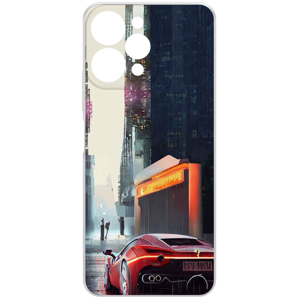 

Чехол-накладка Case Сити для Xiaomi Redmi 12, Прозрачный