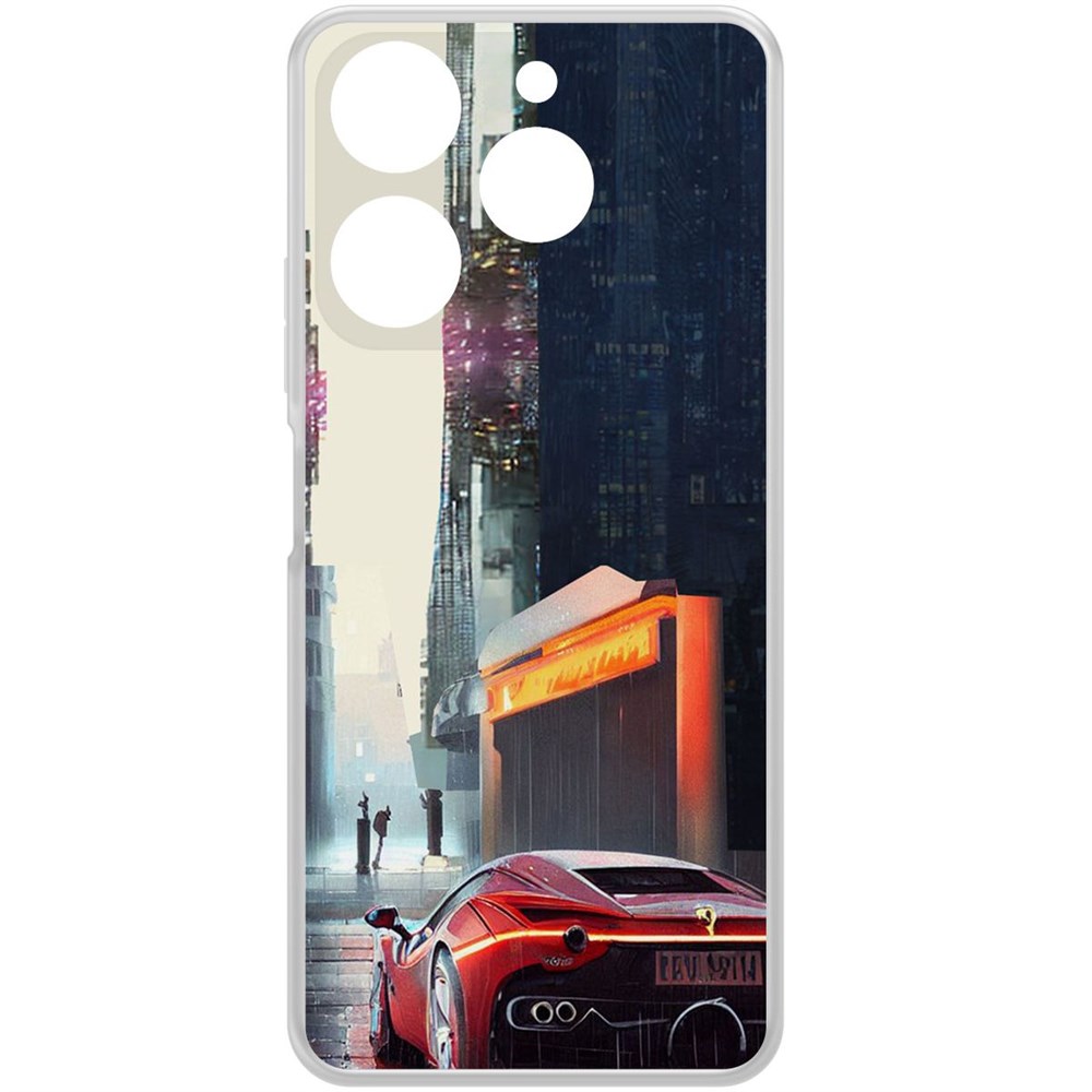 

Чехол-накладка Case Сити для TECNO Spark 10 Pro, Прозрачный