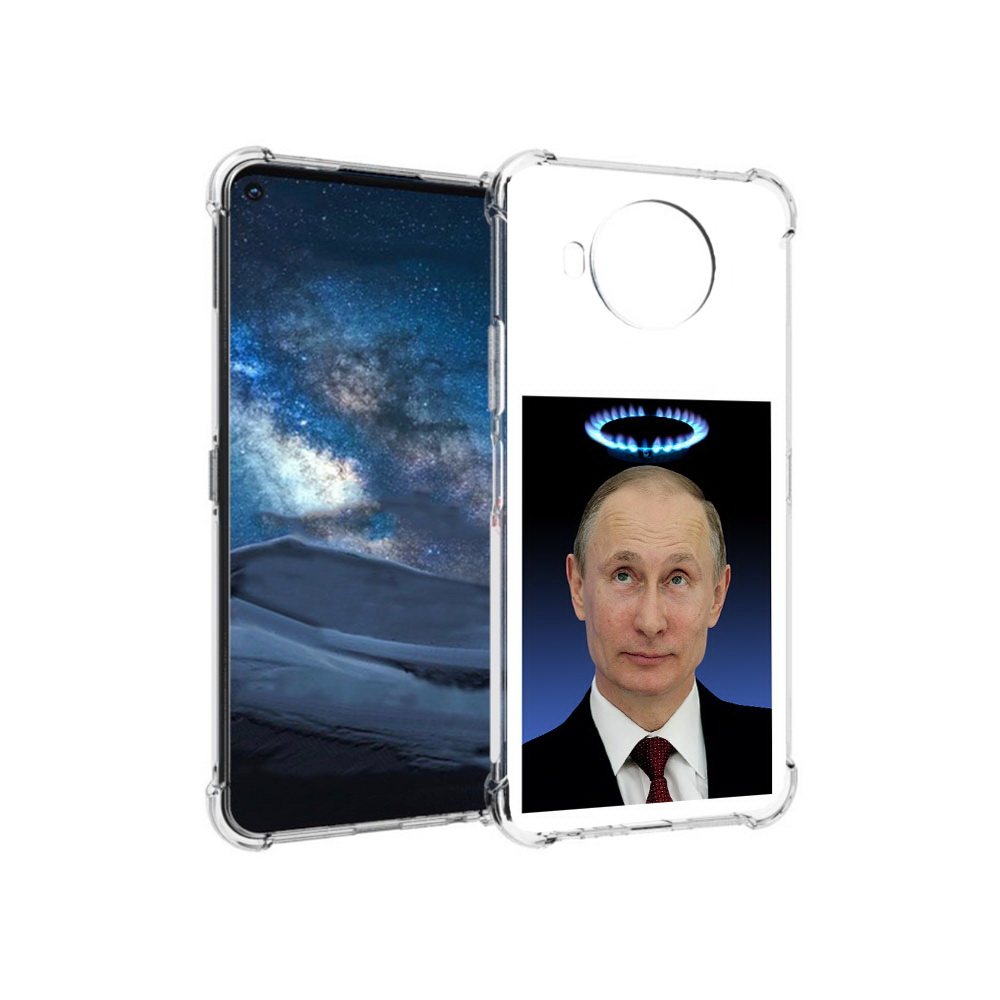 

Чехол MyPads Tocco для Nokia 8.3 святой газ (PT227053.110.594), Прозрачный, Tocco