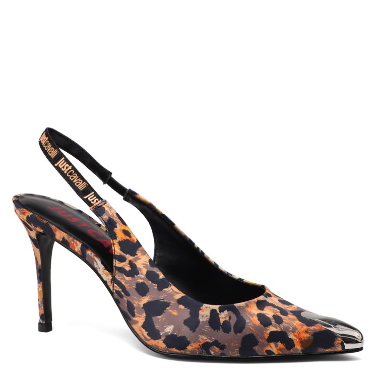 

Туфли женские Just Cavalli 76RA3S10 коричневые 39 EU, Коричневый, 76RA3S10