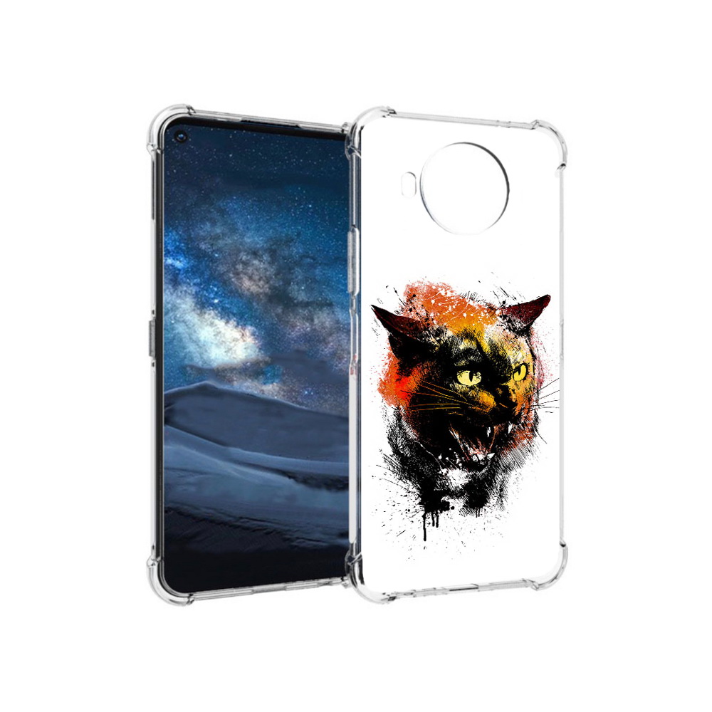 

Чехол MyPads Tocco для Nokia 8.3 сиамский кот (PT227053.110.598), Прозрачный, Tocco