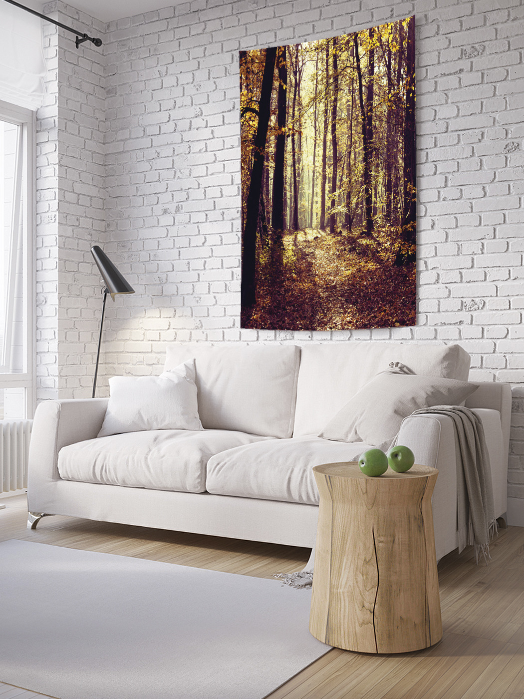

Вертикальное фотопанно на стену JoyArty Тайный лес 100x150 см, Тайный лес