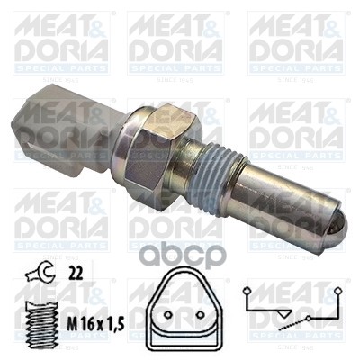 

MEAT DORIA Датчик заднего хода MEAT DORIA 36038