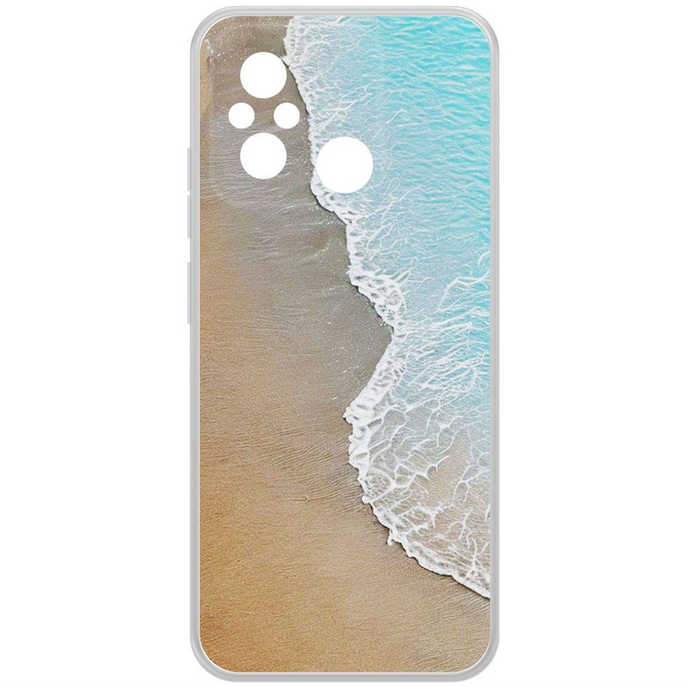 

Чехол-накладка Case Прибой для Xiaomi Redmi 12C, Прозрачный