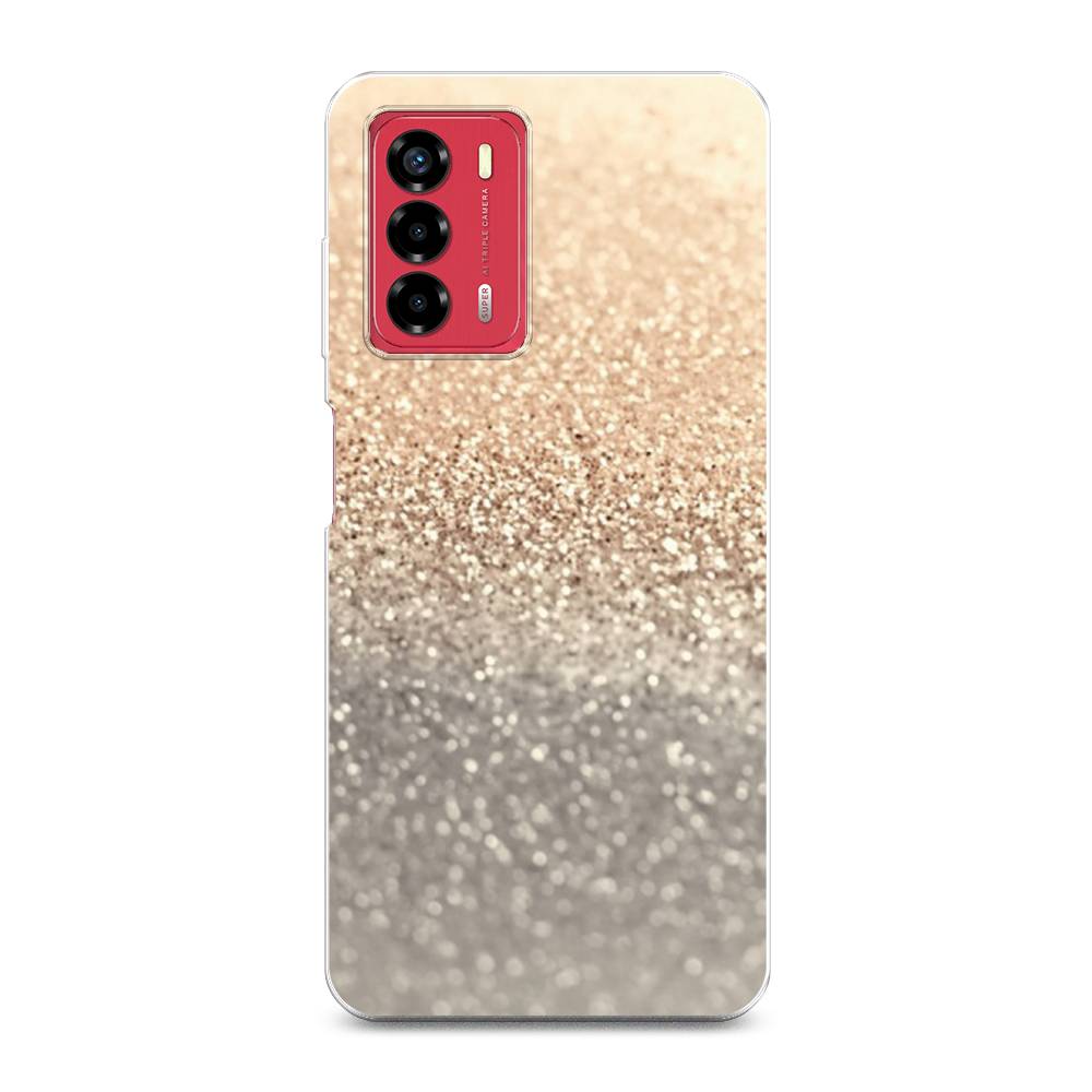 

Силиконовый чехол "Песок золотой рисунок" на ZTE Blade V40 Vita