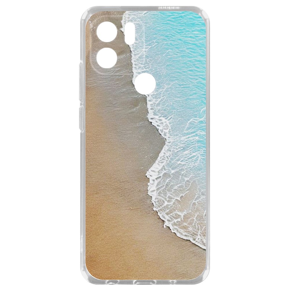 

Чехол-накладка Case Прибой для Xiaomi Poco C51, Прозрачный