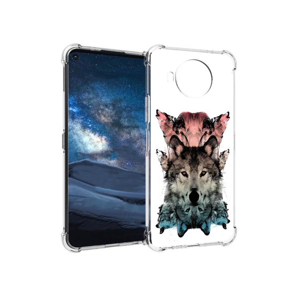 

Чехол MyPads Tocco для Nokia 8.3 стая (PT227053.110.624), Прозрачный, Tocco
