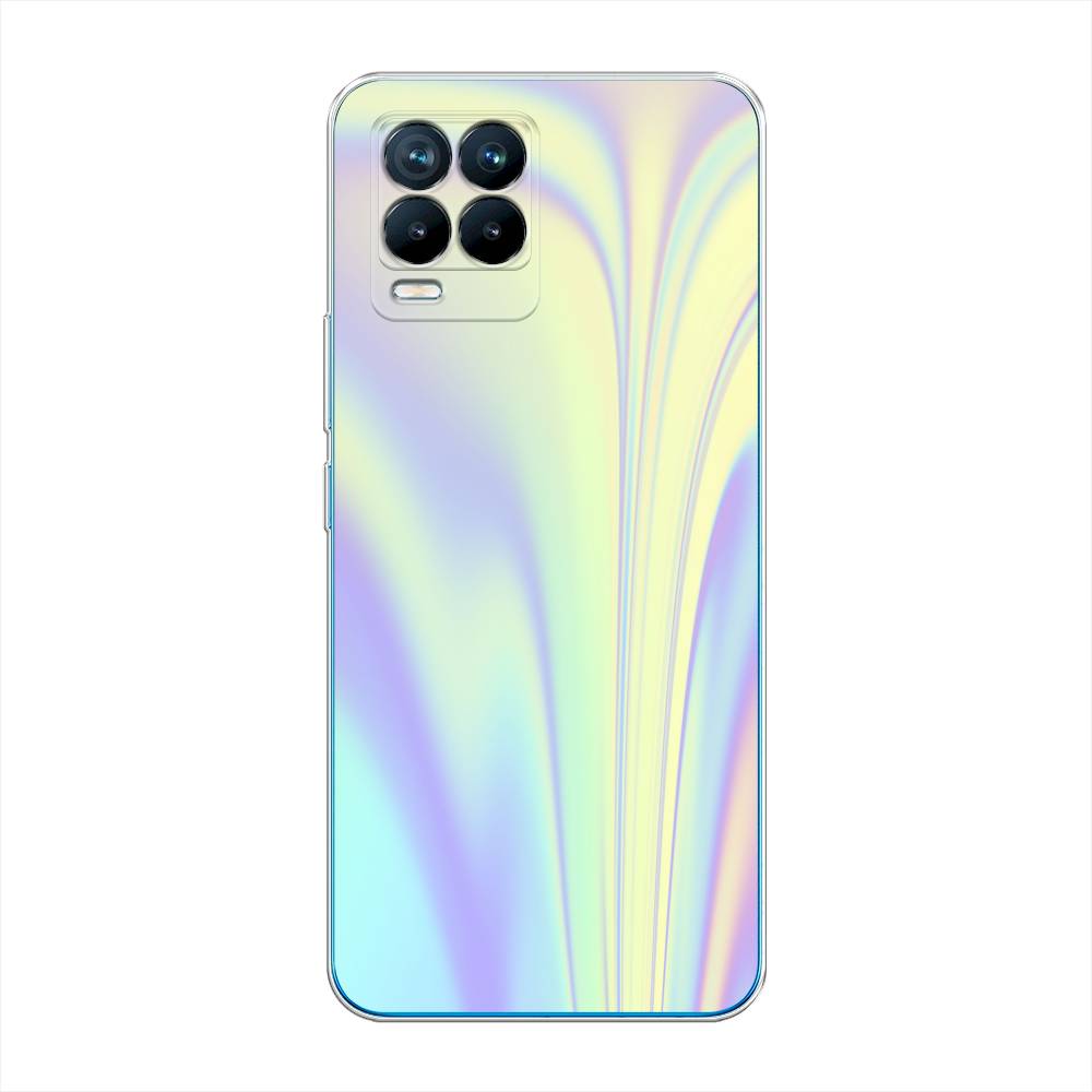 

Силиконовый чехол "Фиолетовая голограмма" на Realme 8 Pro, Фиолетовая голограмма