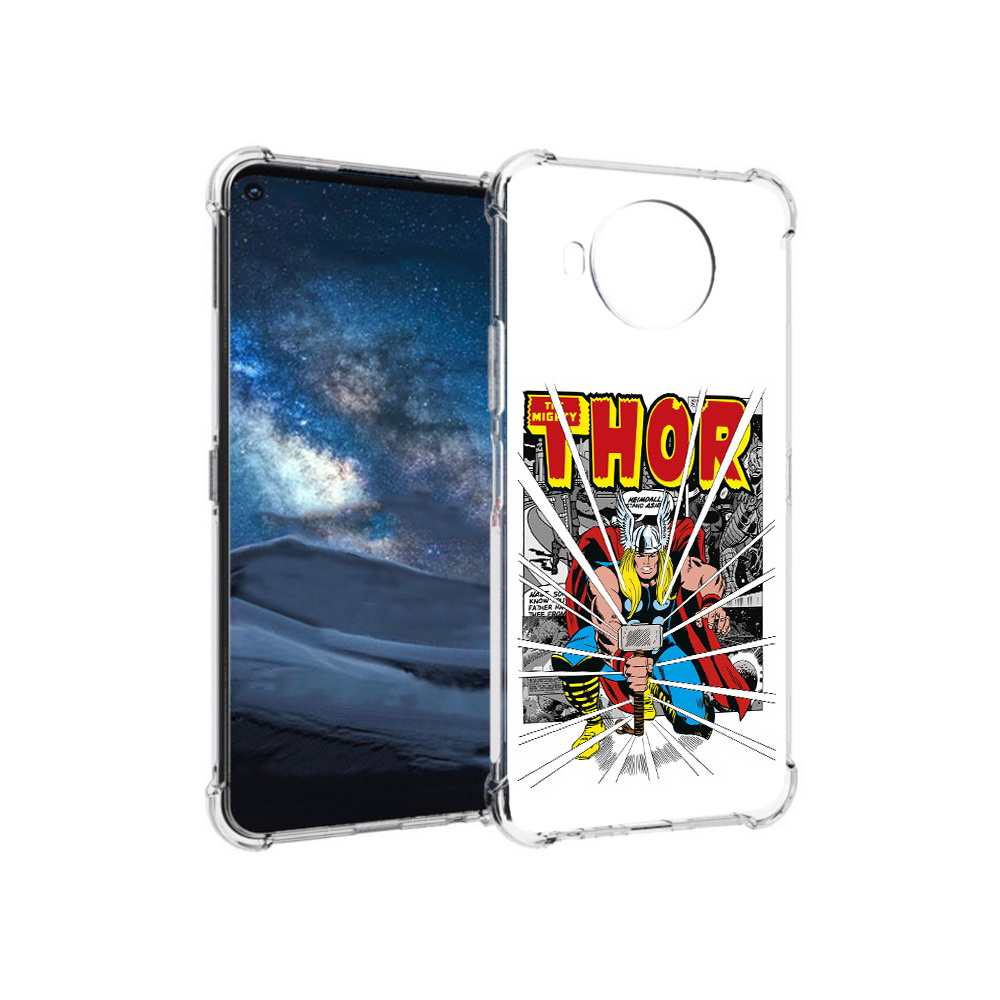 

Чехол MyPads Tocco для Nokia 8.3 тор рисунок (PT227053.110.647), Прозрачный, Tocco