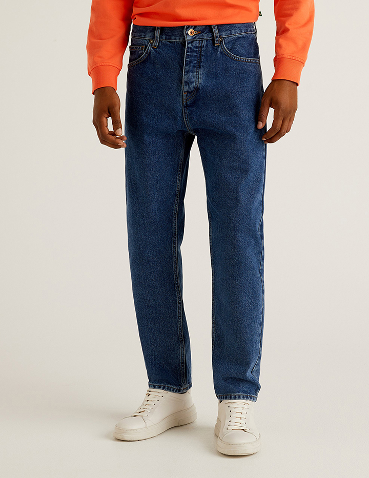 

Джинсы мужские United Colors of Benetton 21A_49W257CM8 голубые 31, 21A_49W257CM8