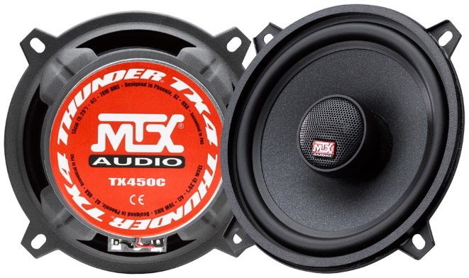 

Автомобильная двухполосная коаксиальная акустика MTX TX450C