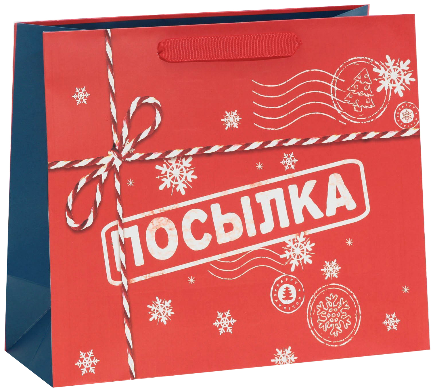 

Пакет ламинированный горизонтальный Посылка для тебя, MS 18 х 23 х 10 см, Разноцветный