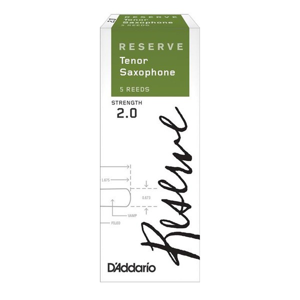 

Трости для тенор саксофона Rico DKR0520 Reserve, DKR0520 Reserve