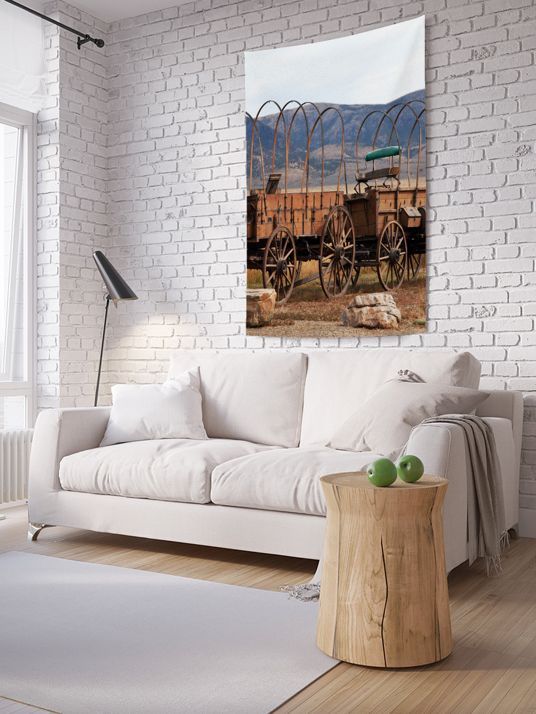 

Вертикальное фотопанно на стену JoyArty Старая арба 150x200 см, Старая арба