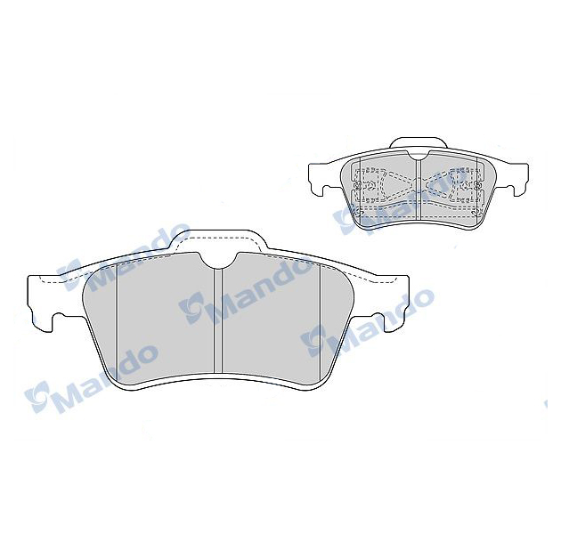 

Тормозные колодки Mando mbf015161