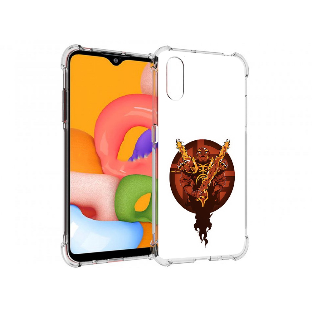 

Чехол MyPads Tocco для Samsung Galaxy A01 ember spirit (PT144711.509.20), Прозрачный, Tocco