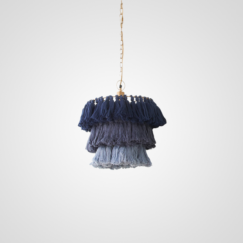 

Подвесной светильник TASSEL Синий от ImperiumLoft