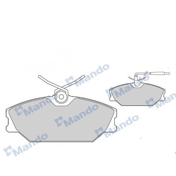 

Тормозные колодки Mando mbf015101