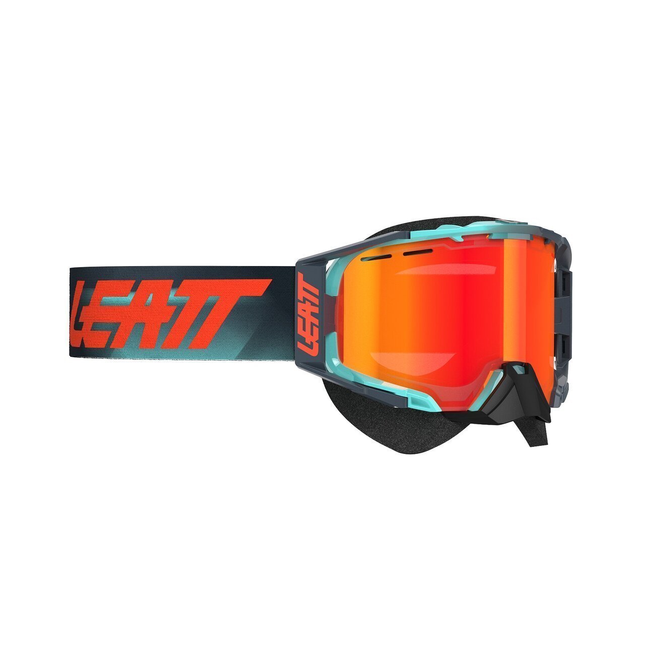

Кроссовая маска Leatt Velocity 6.5 SNX Iriz Mint Red 28% (8024110240), Белый, Velocity