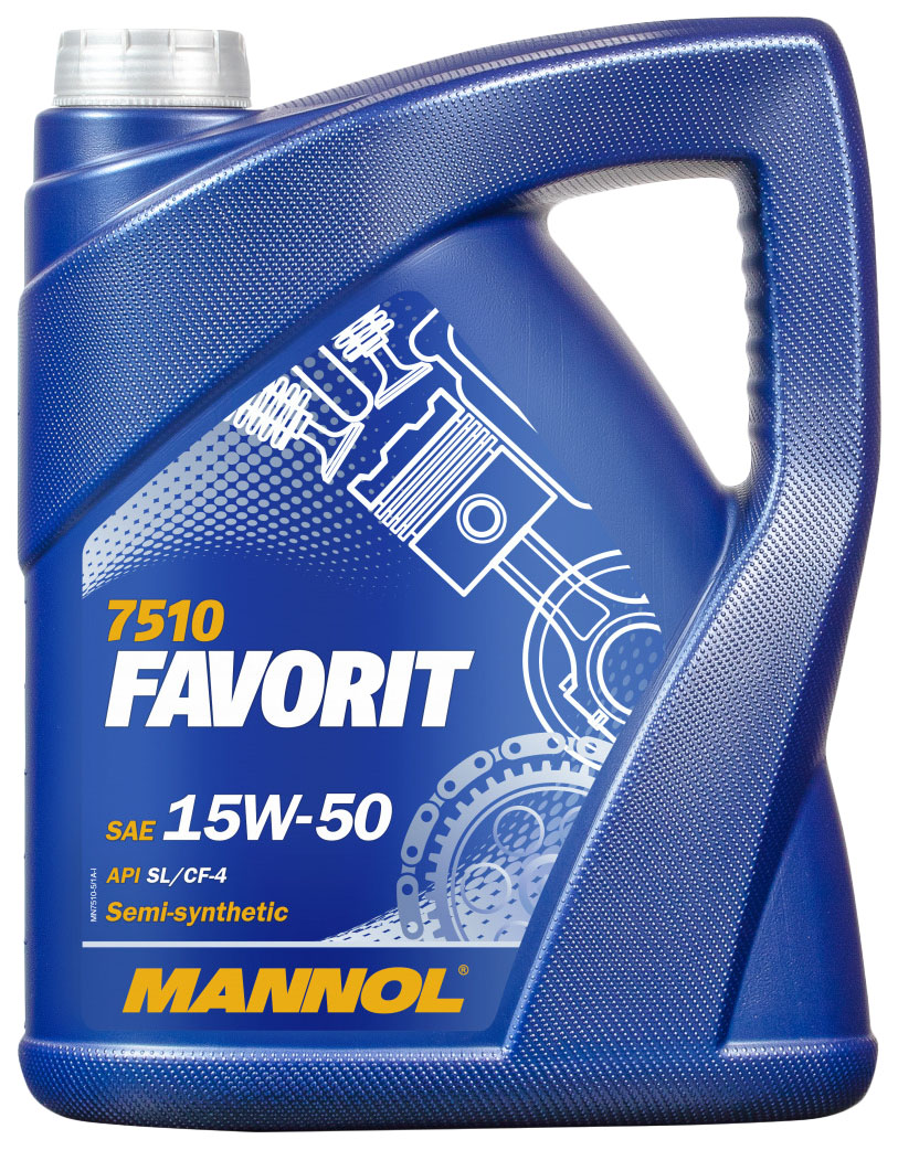 Моторное масло MANNOL FAVORIT 15W50 5л