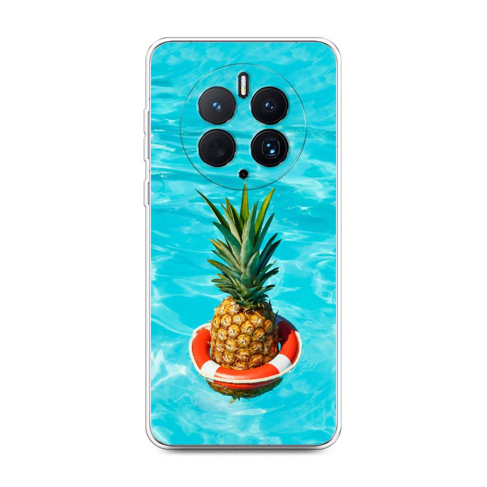 

Чехол Awog для Huawei Mate 50 Pro "Ананас в бассейне", Голубой, 6109950-10